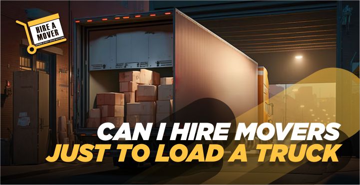 can I hire a mover for load truck